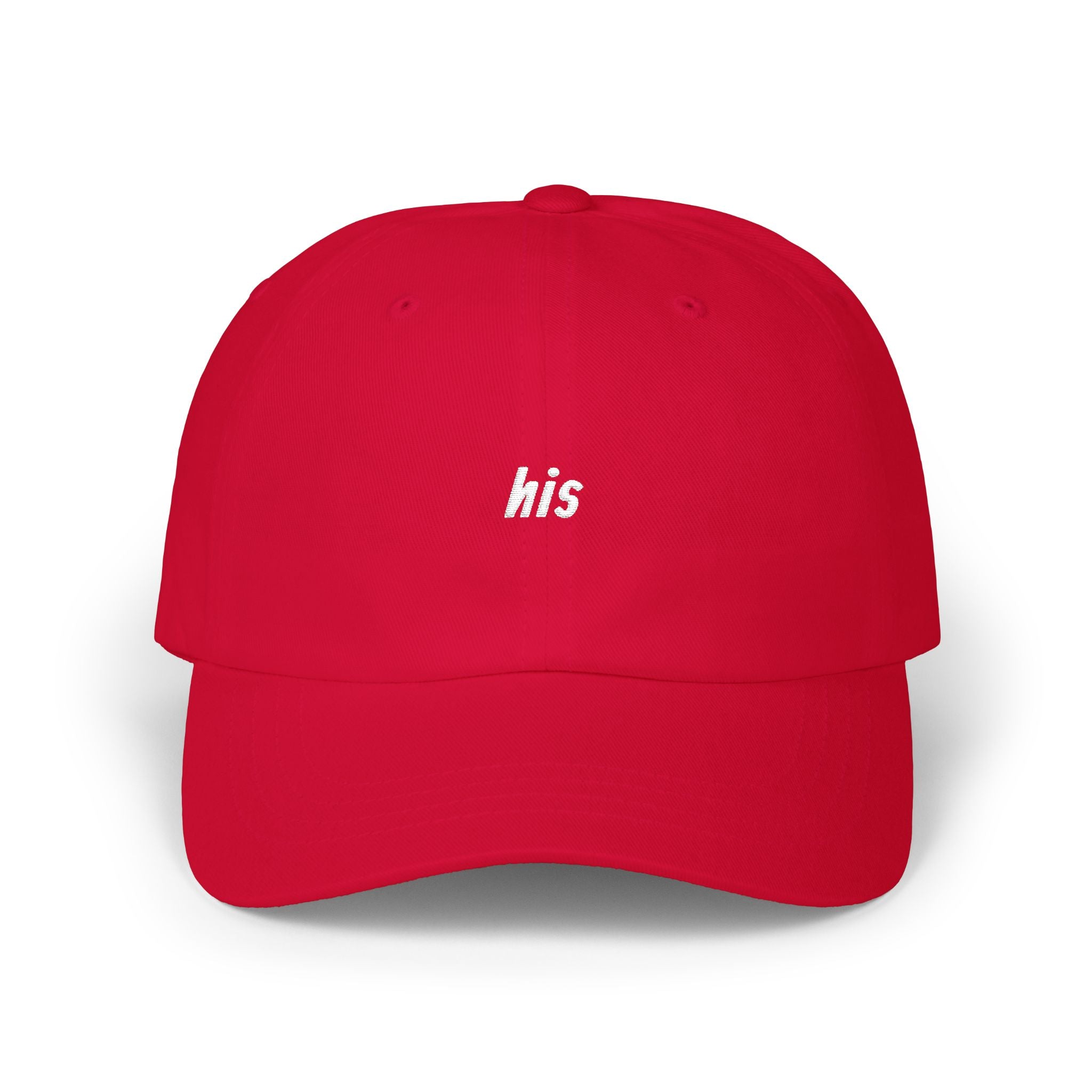 'His' Matching Couples Cap