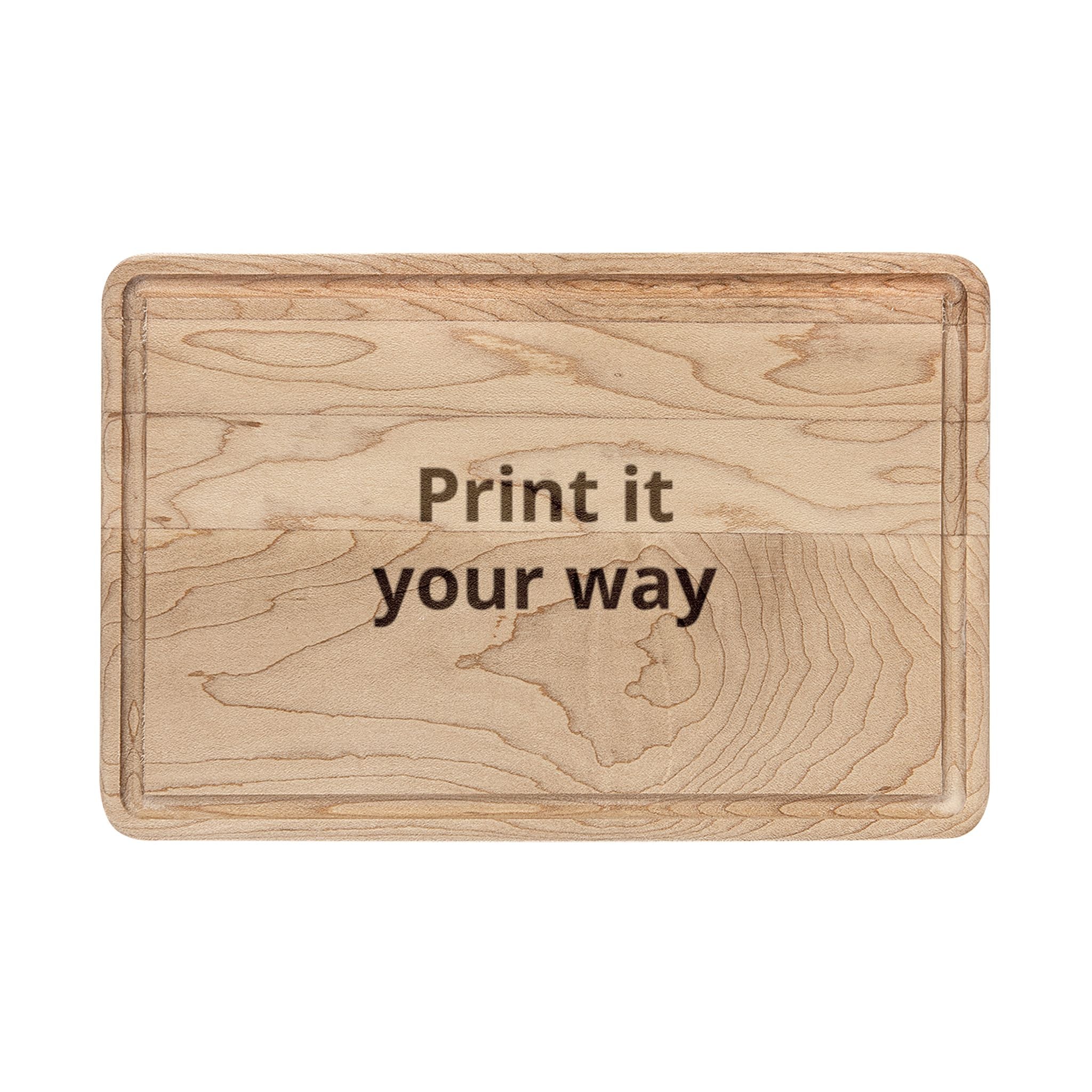 Customizable Engraved Wooden Cutting Board